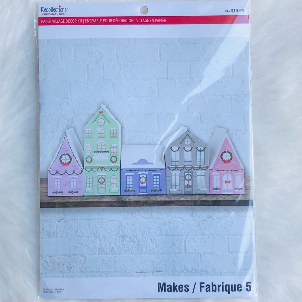 Recollections Paper Village Decor Kit - Picture 2 of 5